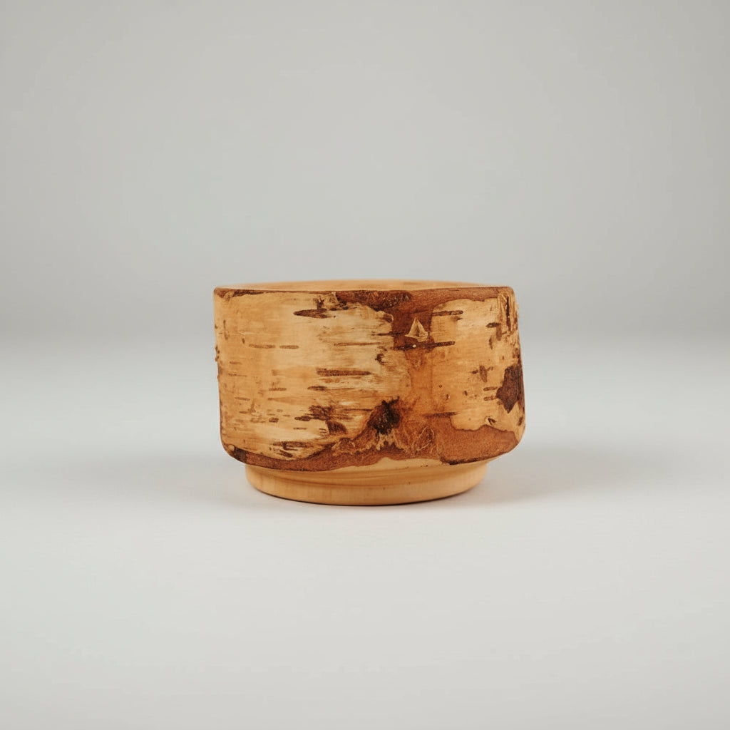 Hand-Carved Wooden Bowl