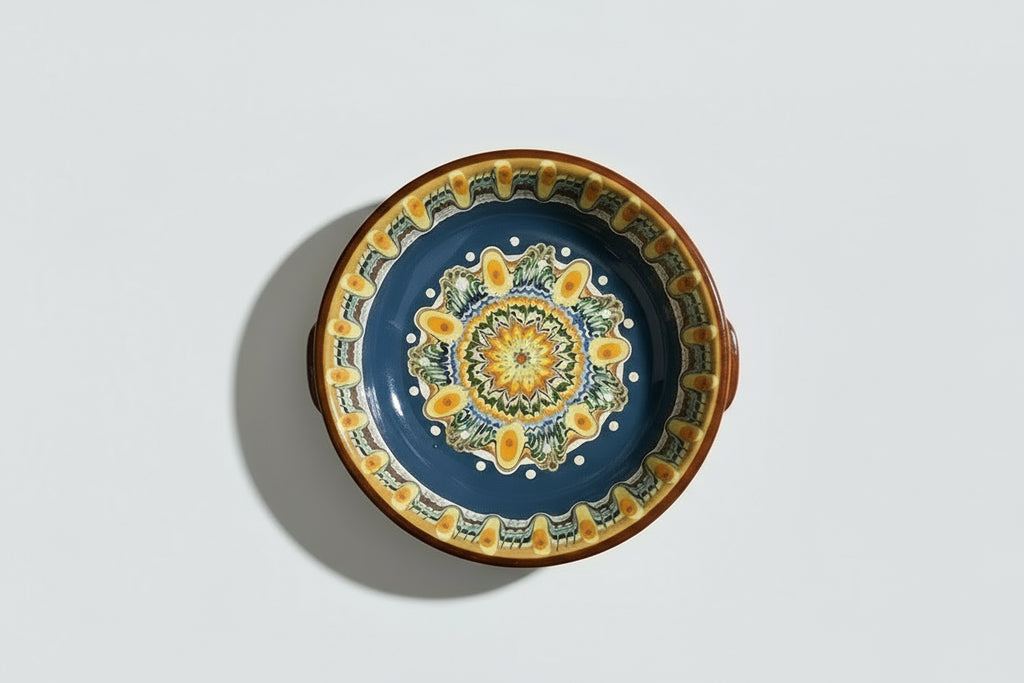 Two-Handle Ceramic Bowl