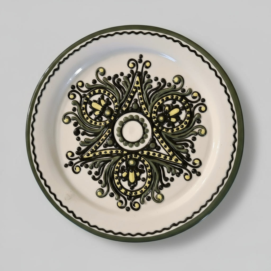 Bledea Bird Motifs Ceramic Plate