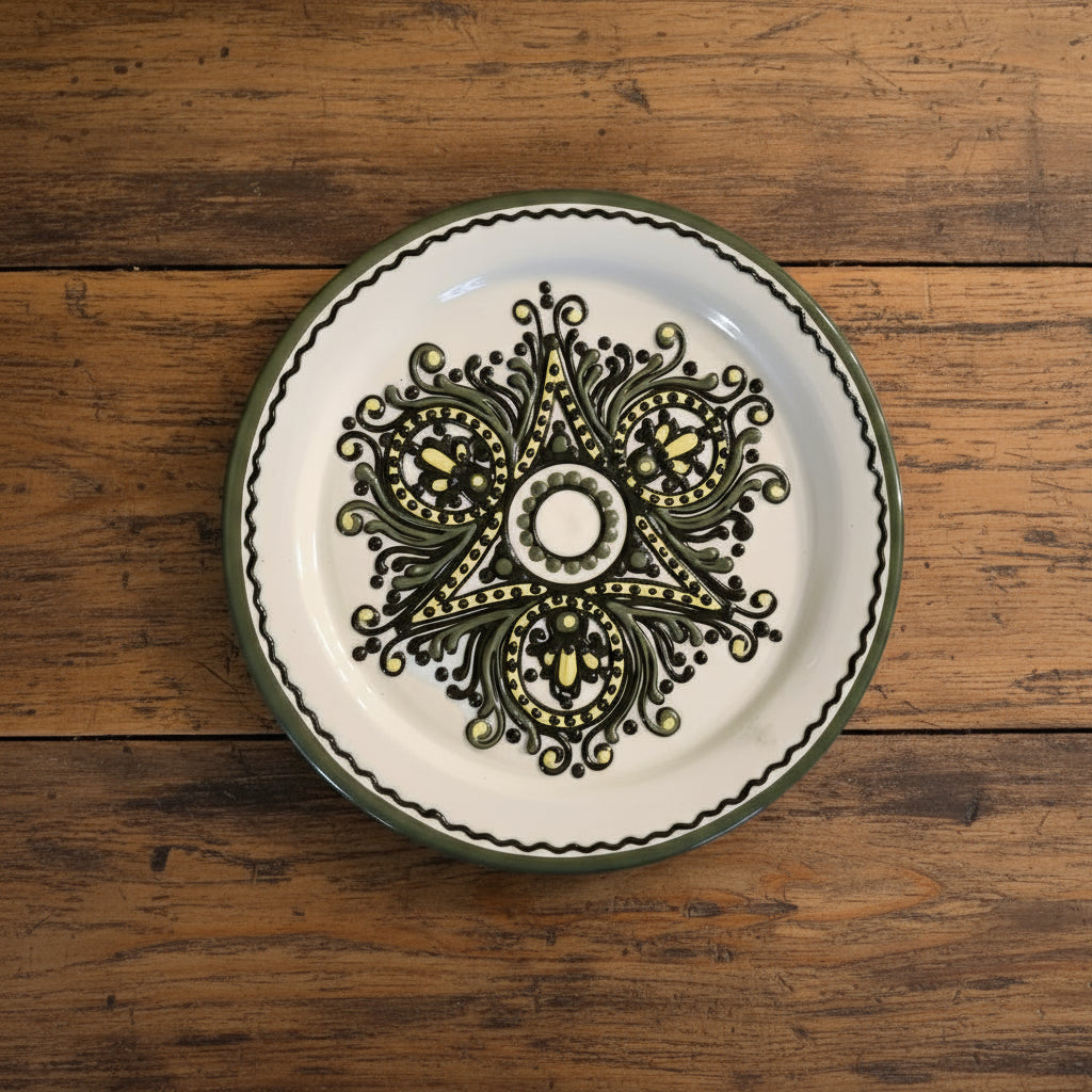 Bledea Bird Motifs Ceramic Plate