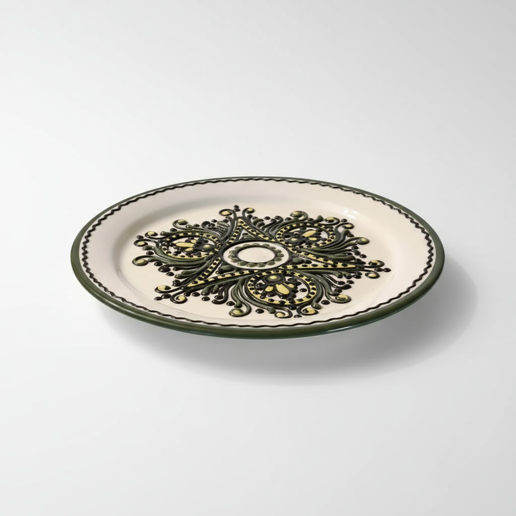 Bledea Bird Motifs Ceramic Plate